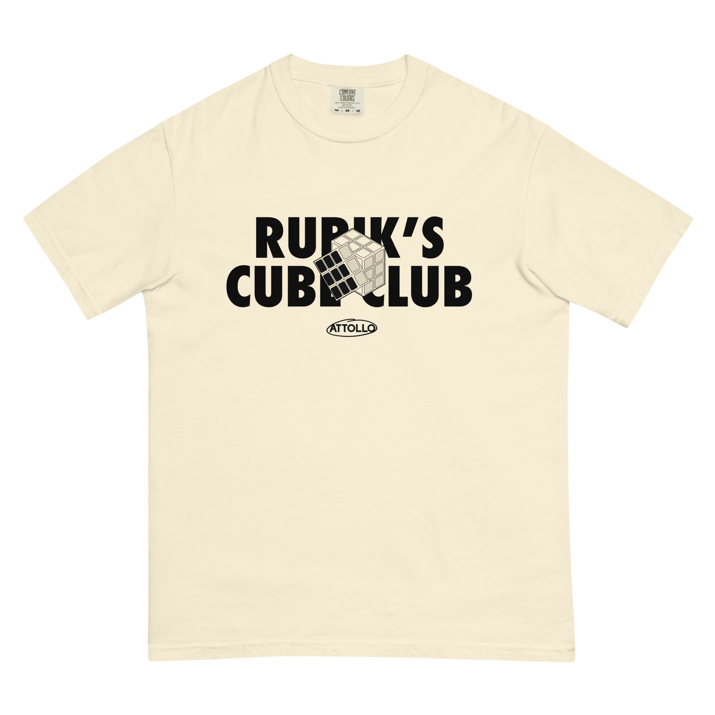 Rubik's Cube Club T-Shirt – Ivory
