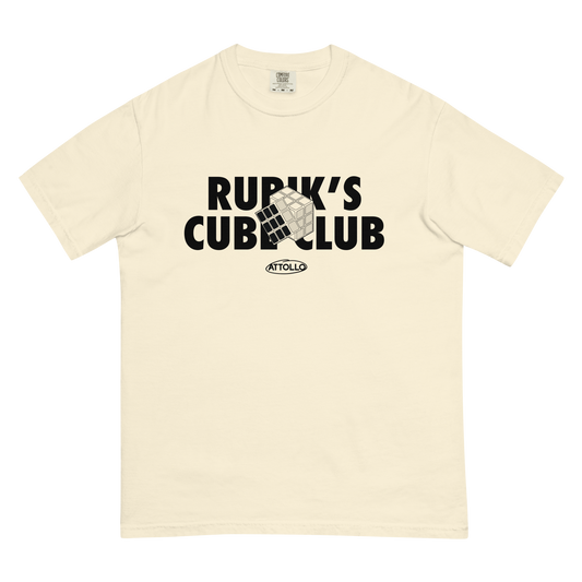 Rubik's Cube Club T-Shirt – Ivory