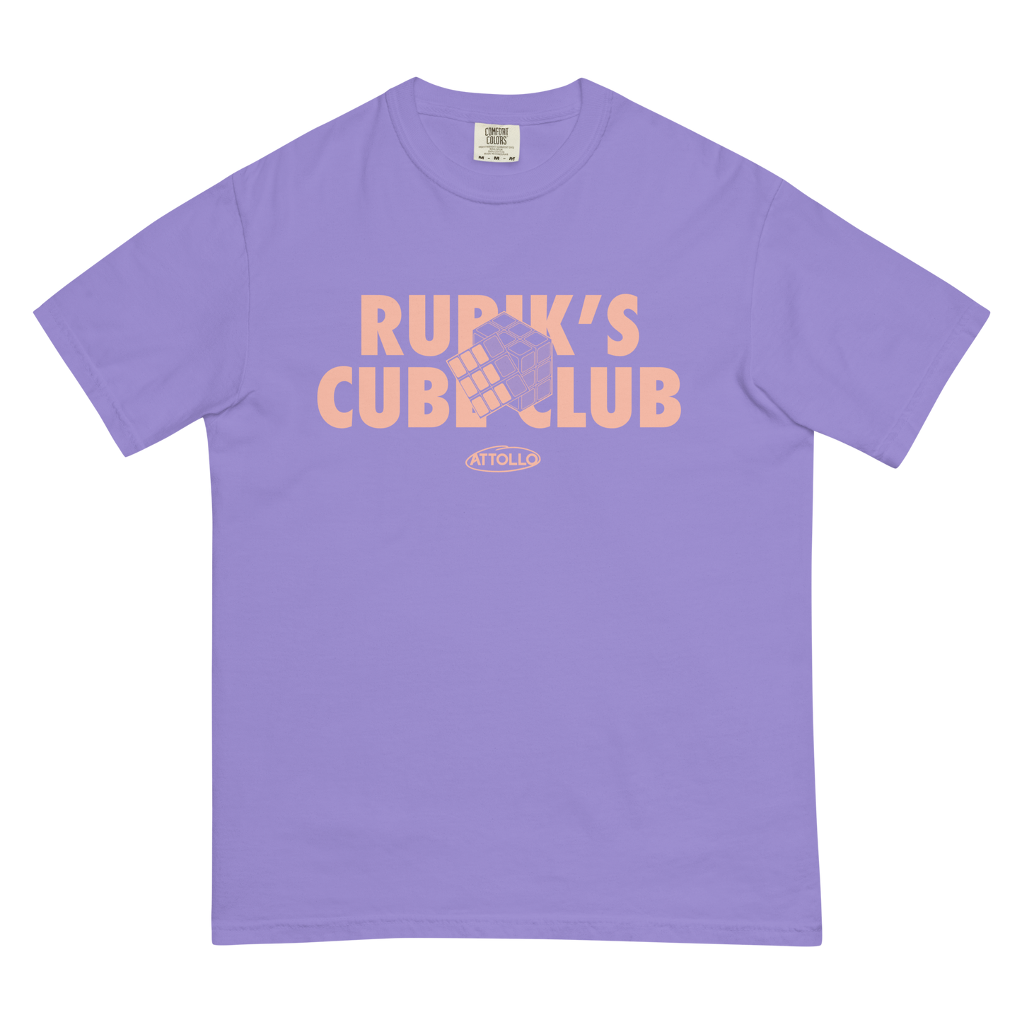 Rubik's Cube Club T-Shirt – Violet